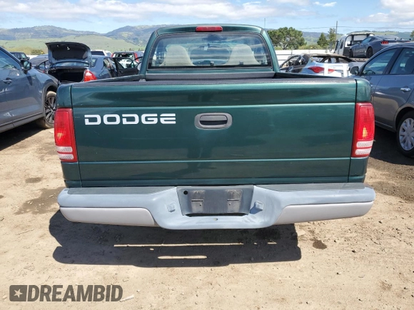 2001 Dodge Dakota with VIN 1B7FL26P21S233496, listed as a Copart auction lot 48014635 with 106,852 mi miles and Clean Title. Bid and sale history available at carsss.com. Image 6.