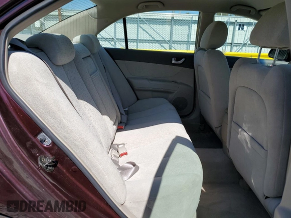 2006 Hyundai Sonata GLS with VIN 5NPEU46F66H012081, listed as a Copart auction lot 53703165 with 131,834 mi miles and Clean Title. Bid and sale history available at DreamBid. Image 10.