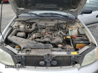 2002 Subaru Legacy L with VIN 4S3BE635727213302, listed as a Copart auction lot 58575235 with 243,886 mi miles and Salvage title. Bid and sale history available at DreamBid. Image 11.