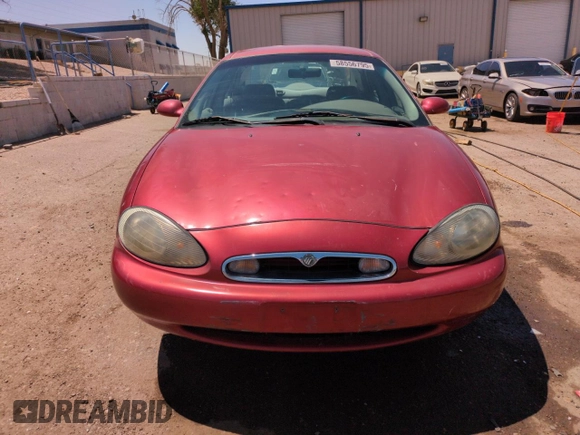 1997 Mercury Sable GS with VIN 1MELM50U2VA600052, listed as a Copart auction lot 58556795 with 65,848 mi miles and Salvage title. Bid and sale history available at DreamBid. Image 5.