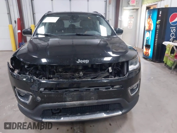 2021 Jeep Compass Limited with VIN 3C4NJDCBXMT600248, listed as a IAAI auction lot 42224412 with 58,832 mi miles and . Bid and sale history available at DreamBid. Image 6.