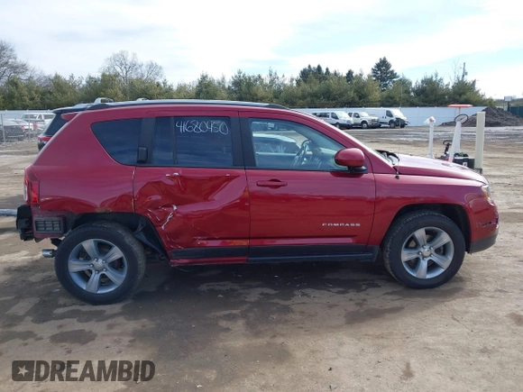 2016 Jeep Compass Latitude with VIN 1C4NJDEB1GD654917, listed as a IAAI auction lot 41680450 with 100,064 mi miles and . Bid and sale history available at DreamBid. Image 14.
