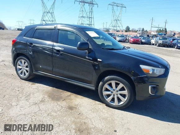 2014 Mitsubishi Outlander SE z VIN 4A4AR4AU0EE031142, wystawiony jako IAAI lot #41859365 z przebiegiem 284 006 mil mil oraz . Historia ofert i sprzedaży dostępna na DreamBid. Obrazek 1.