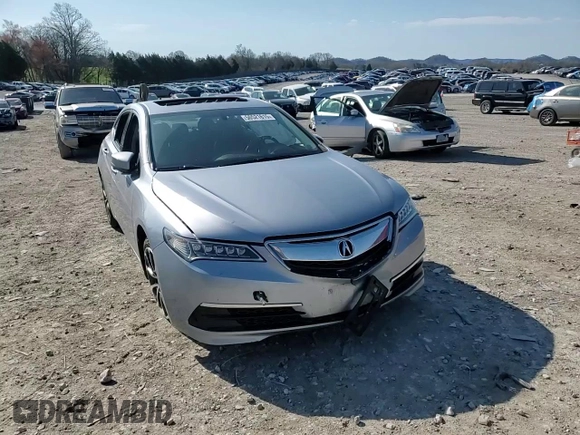 2016 Acura TLX V6 with VIN 19UUB2F30GA003687, listed as a Copart auction lot 50521615 with 64,199 mi miles and Salvage Title. Bid and sale history available at carsss.com. Image 11.