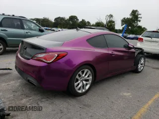 2015 Hyundai Genesis Coupe 3.8L Base with VIN KMHHT6KJ5FU130078, listed as a Copart auction lot 71293234 with 24,224 mi miles and Salvage title. Bid and sale history available at DreamBid. Image 3.