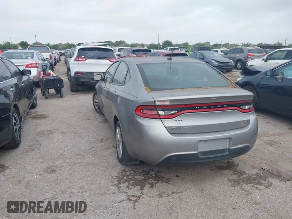 2014 Dodge Dart SXT with VIN 1C3CDFBB8ED822262, listed as a IAAI auction lot 41937226 with 114,617 mi miles. Bid and sale history available at carsss.com. Image 3.