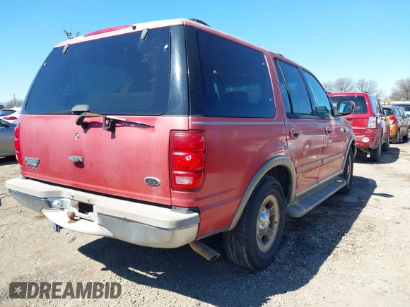 2001 Ford Expedition Eddie Bauer with VIN 1FMRU17W81LB06090, listed as a IAAI auction lot 41631969 with 220,998 mi miles and . Bid and sale history available at DreamBid. Image 4.