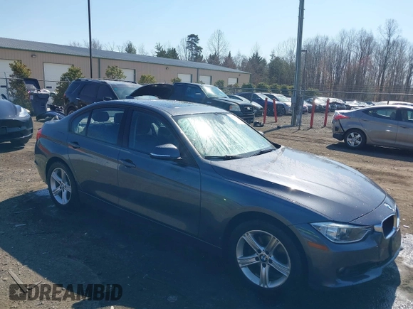 2013 BMW 3 Series 328i with VIN WBA3A5C57DF355908, listed as a IAAI auction lot 41740181 with 81,283 mi miles. Bid and sale history available at carsss.com. Image 1.