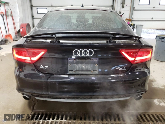 2015 Audi A7 3.0 Prestige with VIN WAU2GAFC6FN003456, listed as a Copart auction lot 84091424 with 132,432 mi miles and Non Repairable. Bid and sale history available at carsss.com. Image 6.