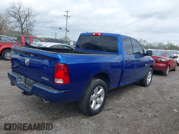 2014 Ram 1500 Tradesman with VIN 1C6RR7FT7ES274421, listed as a IAAI auction lot 41906832 with 138,912 mi miles and . Bid and sale history available at DreamBid. Image 4.