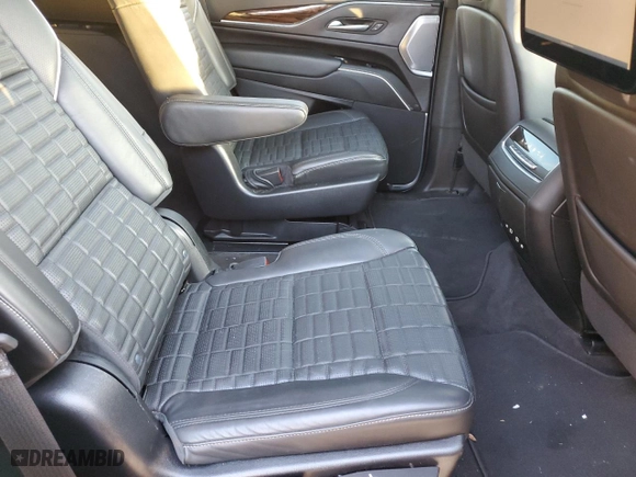2022 Cadillac Escalade Sport Platinum with VIN 1GYS4GKL9NR313610, listed as a Copart auction lot 83071824 with 21,282 mi miles and Salvage Title. Bid and sale history available at carsss.com. Image 11.