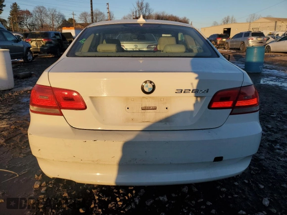 2007 BMW 3 Series 328xi with VIN WBAWC33517PD05230, listed as a Copart auction lot 89274465 with 145,611 mi miles and Salvage Title. Bid and sale history available at DreamBid. Image 6.