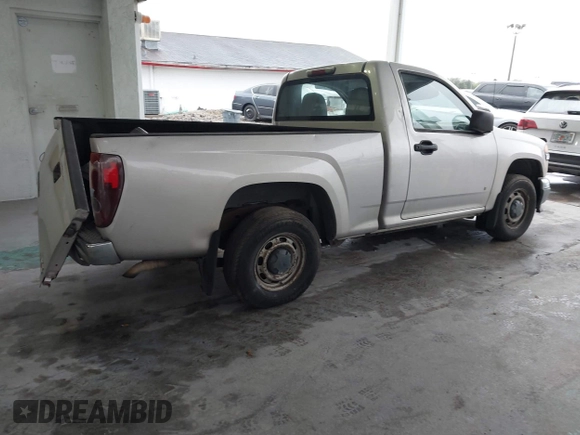 2007 GMC Canyon SL with VIN 1GTCS149678137168, listed as a IAAI auction lot 41654857 with 186,674 mi miles. Bid and sale history available at carsss.com. Image 4.
