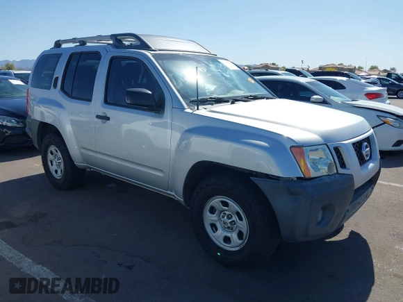 2012 Nissan Xterra X with VIN 5N1AN0NWXCC521017, listed as a IAAI auction lot 42136539 with 163,515 mi miles. Bid and sale history available at carsss.com. Image 1.