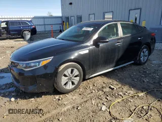 2017 Kia Optima Hybrid with VIN KNAGT4LE1H5011444, listed as a Copart auction lot 48560775 with 155,294 mi miles and Clean Title. Bid and sale history available at carsss.com. Image 1.