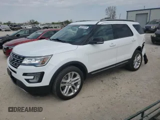 2017 Ford Explorer XLT z VIN 1FM5K8D89HGA95056, wystawiony jako Copart lot #53373315 z przebiegiem 78 921 mil mil oraz Szkoda całkowita • Salvage title. Historia ofert i sprzedaży dostępna na DreamBid. Obrazek 1.