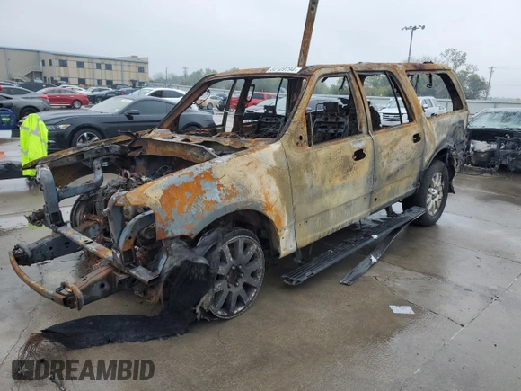 2012 Ford Expedition Max King Ranch z VIN 1FMJK1H50CEF28838, wystawiony jako Copart lot #80109794 z przebiegiem Nie podano mil oraz Nie do naprawy • Non repairable. Historia ofert i sprzedaży dostępna na DreamBid. Obrazek 1.