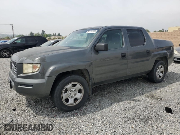 2008 Honda Ridgeline RT with VIN 2HJYK16228H503107, listed as a Copart auction lot 54376505 with 181,689 mi miles and Clean Title. Bid and sale history available at carsss.com. Image 1.