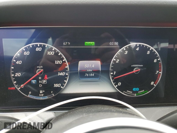 2019 Mercedes-Benz CLS with VIN WDD2J5KB9KA039254, listed as a Copart auction lot 50031255 with 76,184 mi miles and Salvage Title. Bid and sale history available at carsss.com. Image 9.