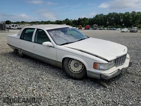 1996 Cadillac Fleetwood z VIN 1G6DW52P1TR715038, wystawiony jako Copart lot #69987194 z przebiegiem Nie podano mil oraz Szkody całkowita. Historia ofert i sprzedaży dostępna na DreamBid. Obrazek 11.