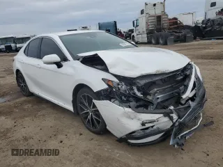 2023 Toyota Camry SE with VIN 4T1T11AK7PU794008, listed as a Copart auction lot 87601715 with 22,560 mi miles and Salvage Title. Bid and sale history available at DreamBid. Image 4.