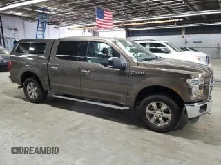 2016 Ford F-150 XLT with VIN 1FTEW1E88GFC81156, listed as a Copart auction lot 60503355 with 137,306 mi miles and Salvage title. Bid and sale history available at DreamBid. Image 4.
