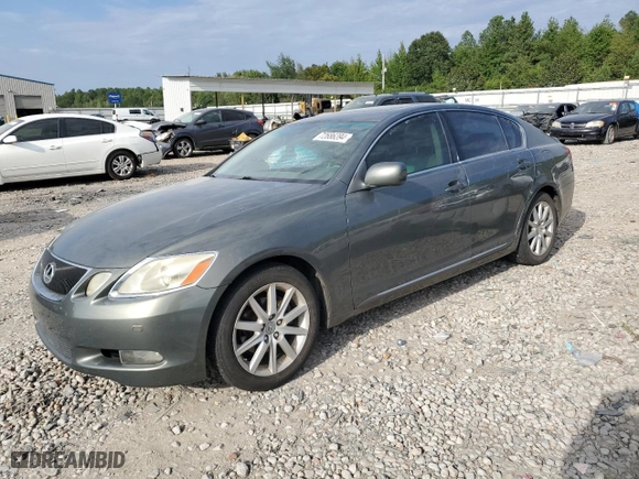 2006 Lexus GS 300 with VIN JTHBH96S565026134, listed as a Copart auction lot 72686394 with 178,602 mi miles and Salvage Title. Bid and sale history available at carsss.com. Image 1.