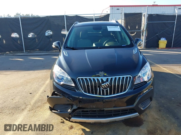 2016 Buick Encore with VIN KL4CJASB0GB714475, listed as a IAAI auction lot 41650603 with 61,955 mi miles and . Bid and sale history available at DreamBid. Image 12.