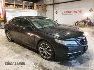 2017 Acura TLX V6 w/Advance Pkg with VIN 19UUB2F79HA004194, listed as a Copart auction lot 84422374 with 119,019 mi miles and Salvage title. Bid and sale history available at DreamBid. Image 4.