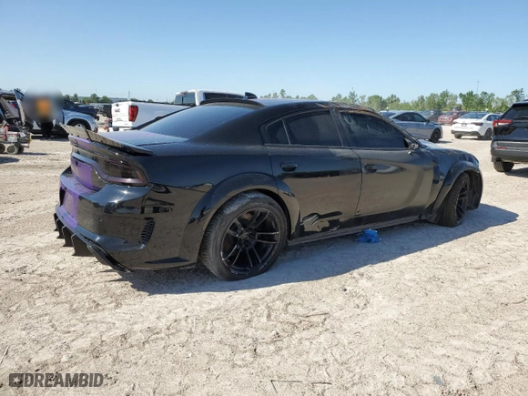 2020 Dodge Charger Scat Pack with VIN 2C3CDXGJ5LH184364, listed as a Copart auction lot 50805845 with 87,595 mi miles and Salvage Title. Bid and sale history available at carsss.com. Image 3.