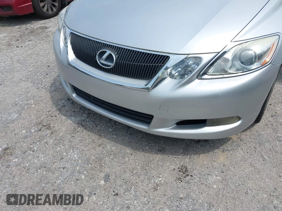 2008 Lexus GS 350 with VIN JTHBE96S080041357, listed as a IAAI auction lot 41855684 with 227,973 mi miles. Bid and sale history available at carsss.com. Image 6.