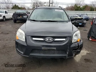 2009 Kia Sportage LX with VIN KNDJE723097622429, listed as a Copart auction lot 52960575 with 167,492 mi miles and Salvage Title. Bid and sale history available at carsss.com. Image 5.