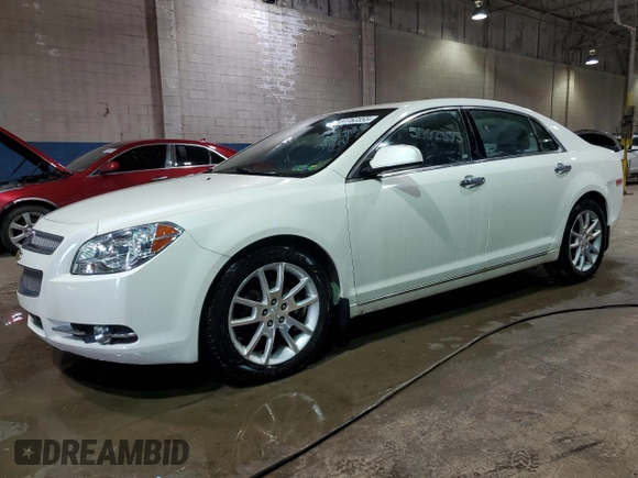 2012 Chevrolet Malibu LTZ with VIN 1G1ZG5E74CF364275, listed as a Copart auction lot 51762355 with 89,546 mi miles and Clean Title. Bid and sale history available at DreamBid. Image 1.