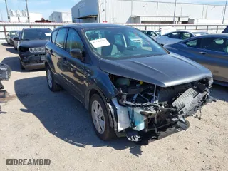 2017 Ford Escape S with VIN 1FMCU0F75HUE94068, listed as a IAAI auction lot 41735580 with 57,444 mi miles. Bid and sale history available at carsss.com. Image 1.
