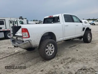 2022 Ram 2500 Big Horn with VIN 3C6UR5DL6NG110375, listed as a Copart auction lot 56375295 with 77,605 mi miles and Non repairable. Bid and sale history available at DreamBid. Image 3.