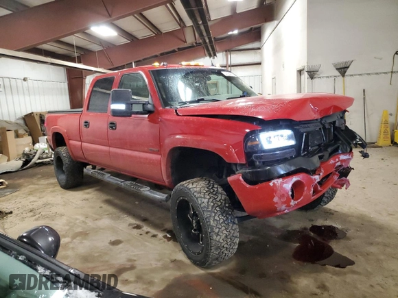 2005 GMC Sierra 2500HD SLT z VIN 1GTHK23245F877195, wystawiony jako Copart lot #41645515 z przebiegiem 175 432 mil mil oraz Czysty tytuł • Clean title. Historia ofert i sprzedaży dostępna na DreamBid. Obrazek 4.