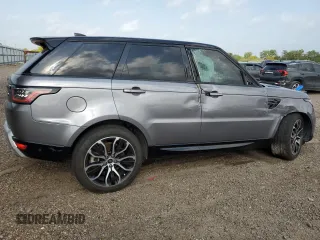2021 Land Rover Range Rover Sport HSE Silver Edition with VIN SALWR2SU4MA749615, listed as a Copart auction lot 50415645 with 76,370 mi miles and Salvage title. Bid and sale history available at DreamBid. Image 3.