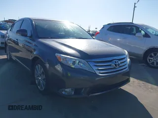 2011 Toyota Avalon with VIN 4T1BK3DB5BU412762, listed as a IAAI auction lot 41969255 with 112,629 mi miles and . Bid and sale history available at DreamBid. Image 1.