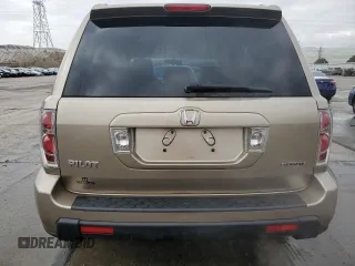 2007 Honda Pilot EX-L with VIN 2HKYF18517H536587, listed as a Copart auction lot 51459635 with 162,346 mi miles and Salvage Title. Bid and sale history available at DreamBid. Image 6.