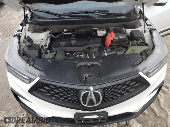 2021 Acura RDX w/A-Spec Package with VIN 5J8TC2H60ML801879, listed as a Copart auction lot 84137454 with 0 mi miles and Clean Title. Bid and sale history available at carsss.com. Image 12.