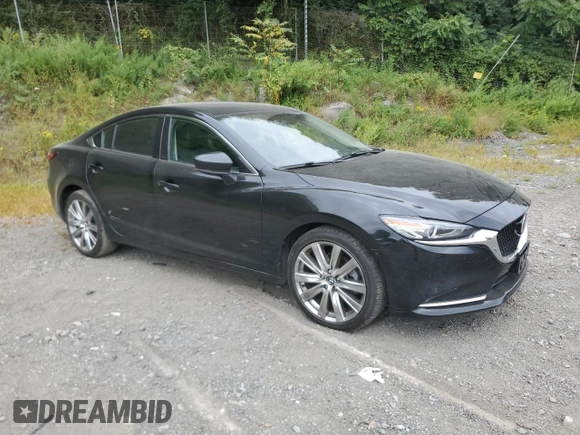 2021 Mazda 6 Grand Touring Reserve with VIN JM1GL1WY8M1616666, listed as a Copart auction lot 68736144 with 33,201 mi miles and Salvage Title. Bid and sale history available at DreamBid. Image 4.