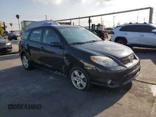 2005 Toyota Matrix STD with VIN 2T1KR32E35C395488, listed as a Copart auction lot 55072095 with 141,096 mi miles and Salvage Title. Bid and sale history available at DreamBid. Image 4.