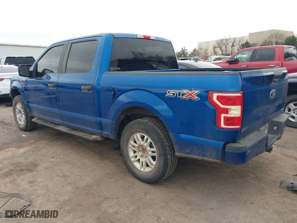 2018 Ford F-150 XL with VIN 1FTEW1CPXJKF74789, listed as a IAAI auction lot 41520205 with 145,658 mi miles. Bid and sale history available at carsss.com. Image 3.