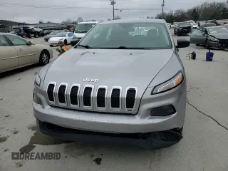 2017 Jeep Cherokee Sport with VIN 1C4PJMAS5HW632004, listed as a Copart auction lot 48033275 with 95,496 mi miles and Salvage Title. Bid and sale history available at carsss.com. Image 11.