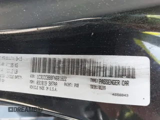 2015 Chrysler 200 S with VIN 1C3CCCBB8FN681822, listed as a IAAI auction lot 41885183 with 123,640 mi miles and . Bid and sale history available at DreamBid. Image 9.