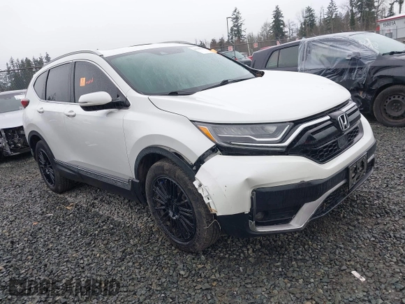 2022 Honda CR-V Touring with VIN 2HKRW2H93NH642517, listed as a IAAI auction lot 41708249 with 27,491 mi miles. Bid and sale history available at carsss.com. Image 1.