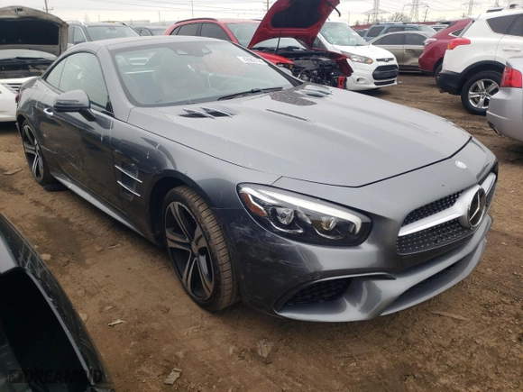 2017 Mercedes-Benz SL with VIN WDDJK6GA1HF044362, listed as a Copart auction lot 42982194 with NaN miles. Bid and sale history available at carsss.com. Image 4.