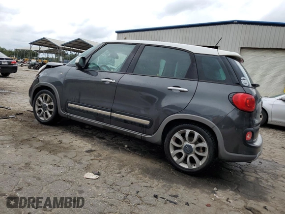 2014 FIAT 500L Trekking with VIN ZFBCFADH1EZ026288, listed as a Copart auction lot 71416144 with 97,674 mi miles and Salvage Title. Bid and sale history available at carsss.com. Image 2.