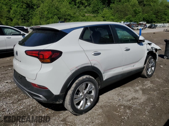 2024 Buick Encore GX Preferred with VIN KL4AMCSL6RB216965, listed as a Copart auction lot 56559005 with 21,520 mi miles and Salvage title. Bid and sale history available at DreamBid. Image 3.