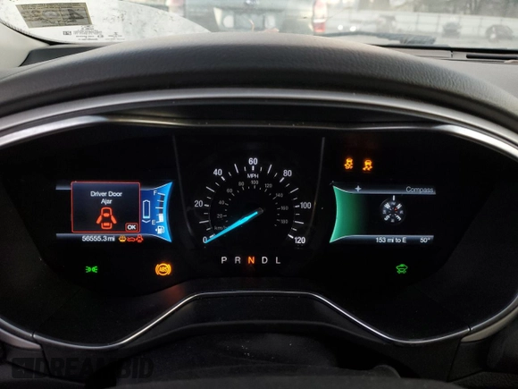 2016 Ford Fusion SE Hybrid with VIN 3FA6P0LU5GR127038, listed as a Copart auction lot 79508174 with 56,555 mi miles and Salvage Title. Bid and sale history available at carsss.com. Image 9.